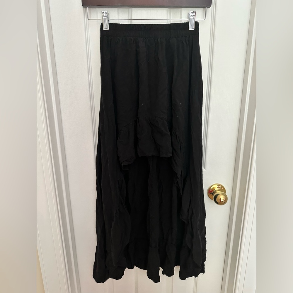 High Low Maxi Ruffle Skirt - Picture 3 of 4